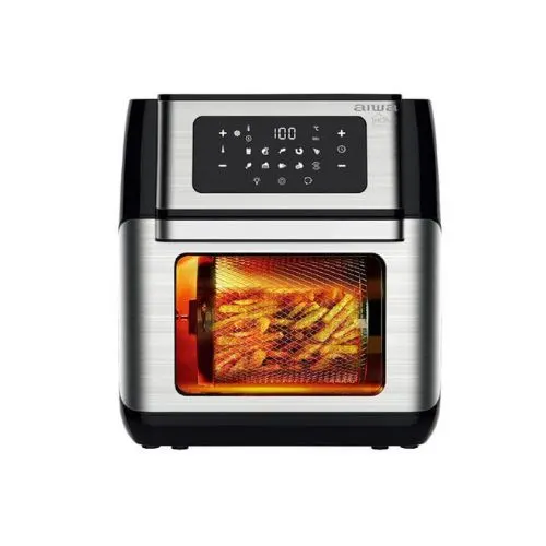 Freidora de aire tipo horno digital Aiwa AW-OT10 12 L 1500 W