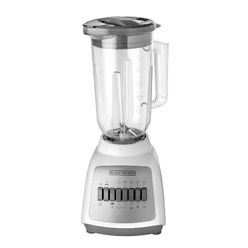 Licuadora Black+Decker DuraPro BLBD210PWCL 10 Velocidades Blanca Jarra Acrílica 1.5L