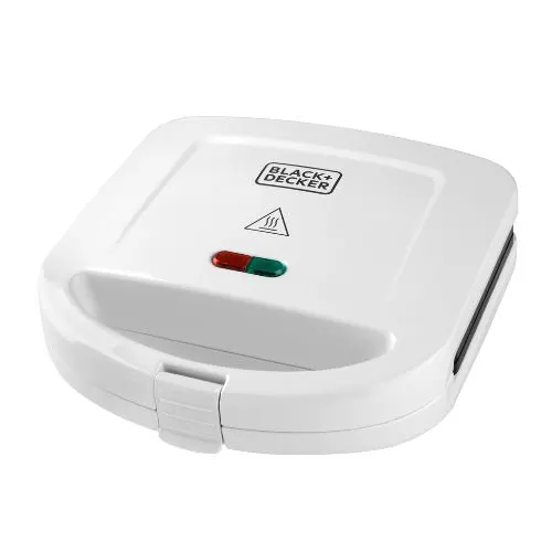 Sandwichera Black+Decker SM24520AR Placa Triangular 750W Negra