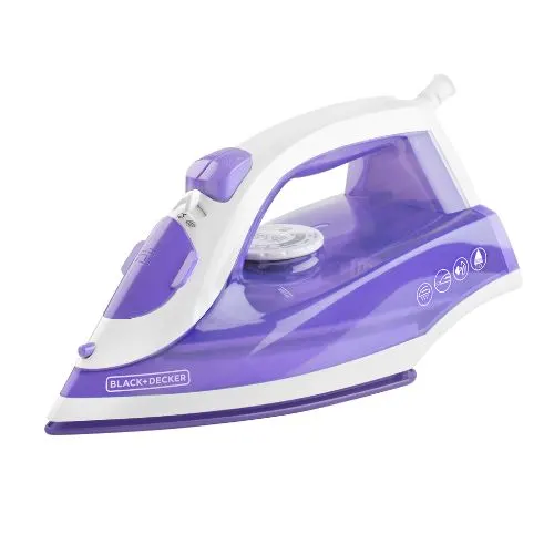 Plancha a Vapor Black+Decker TrueGlide Colors IRBD204CL 1500W Suela Antiadherente