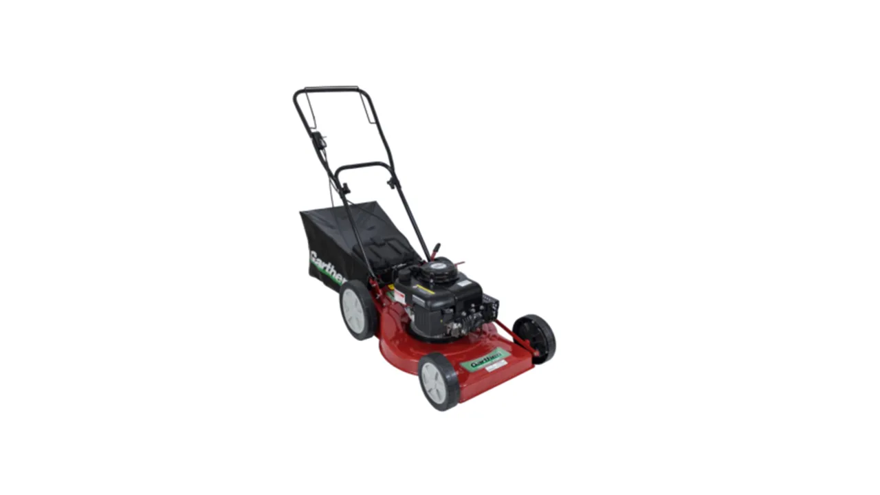 Cortacésped Garthen PRÓ-3500C a gasolina de 3,5 HP con recolector