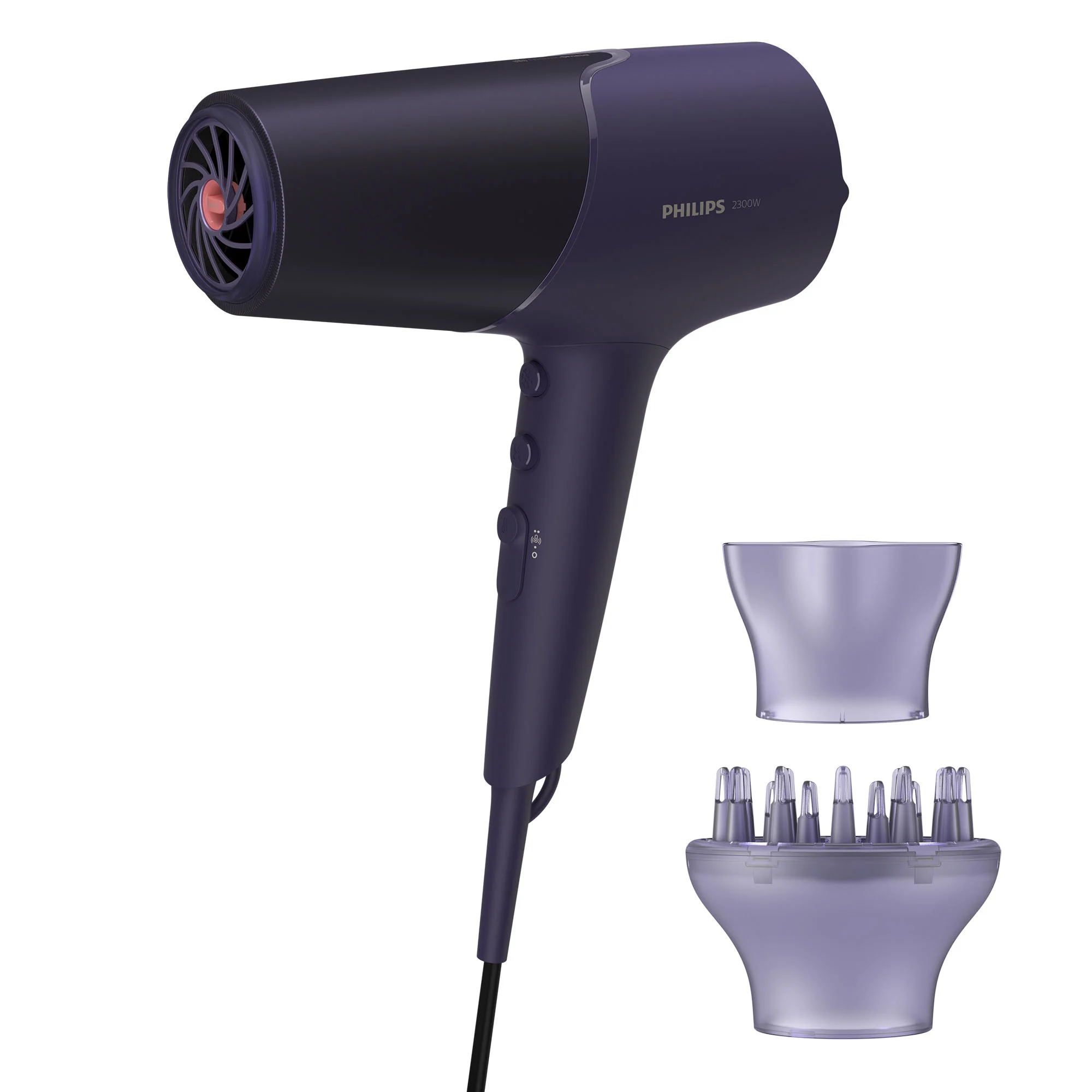 Secador de Cabello Philips Serie 5000 BHD514/00 2300W con Tecnología ThermoShield e Ionizador