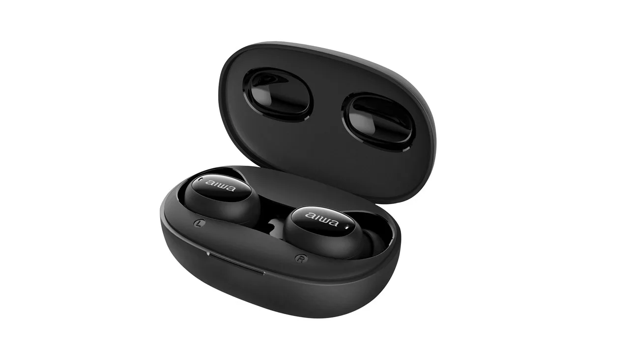 Auriculares Inalámbricos Bluetooth Aiwa AW-TWSD3UBK In-Ear TWS - Negro