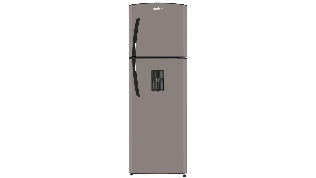 Heladera Mabe 320L Frío Húmedo RMC320 con Dispenser Plata