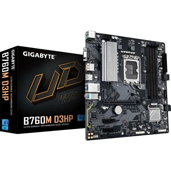 PLACA MADRE GIGABYTE 1700 B760M E DDR5 V/S/R/HDMI/DP/2M2/USB3.2/MATX