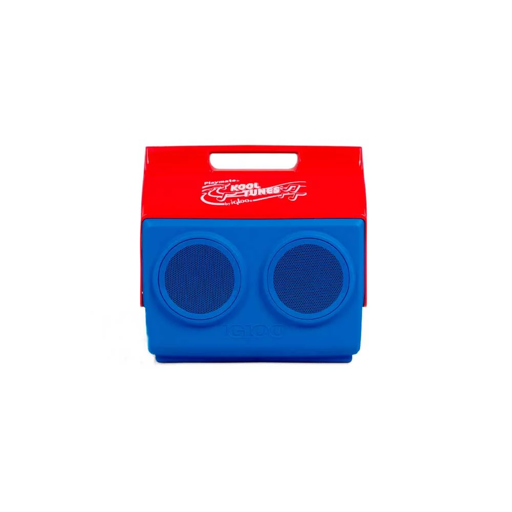 Conservadora Portátil con Parlantes Bluetooth Igloo Kool Tunes 27775 - Azul y Rojo