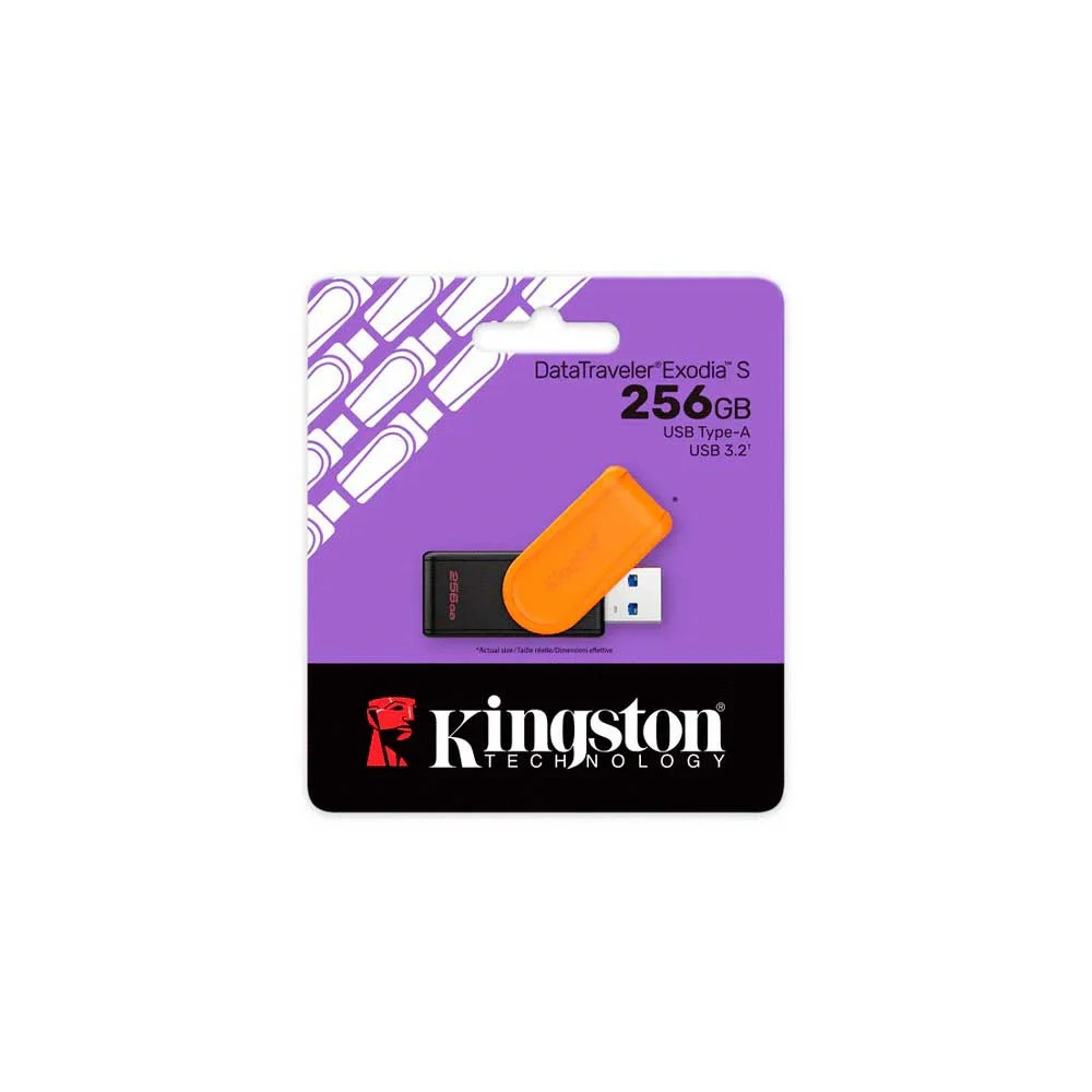 Pendrive Kingston DataTraveler Exodia S 256GB USB-A 3.2 - Vista 3