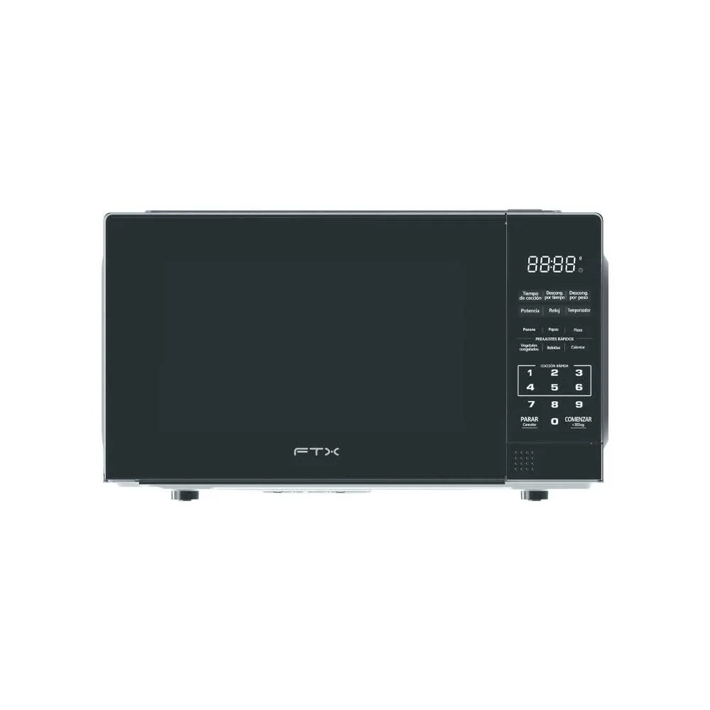 Microondas FTX 20 Litros Digital 1150W MW2-201 Negro con Luz Interna