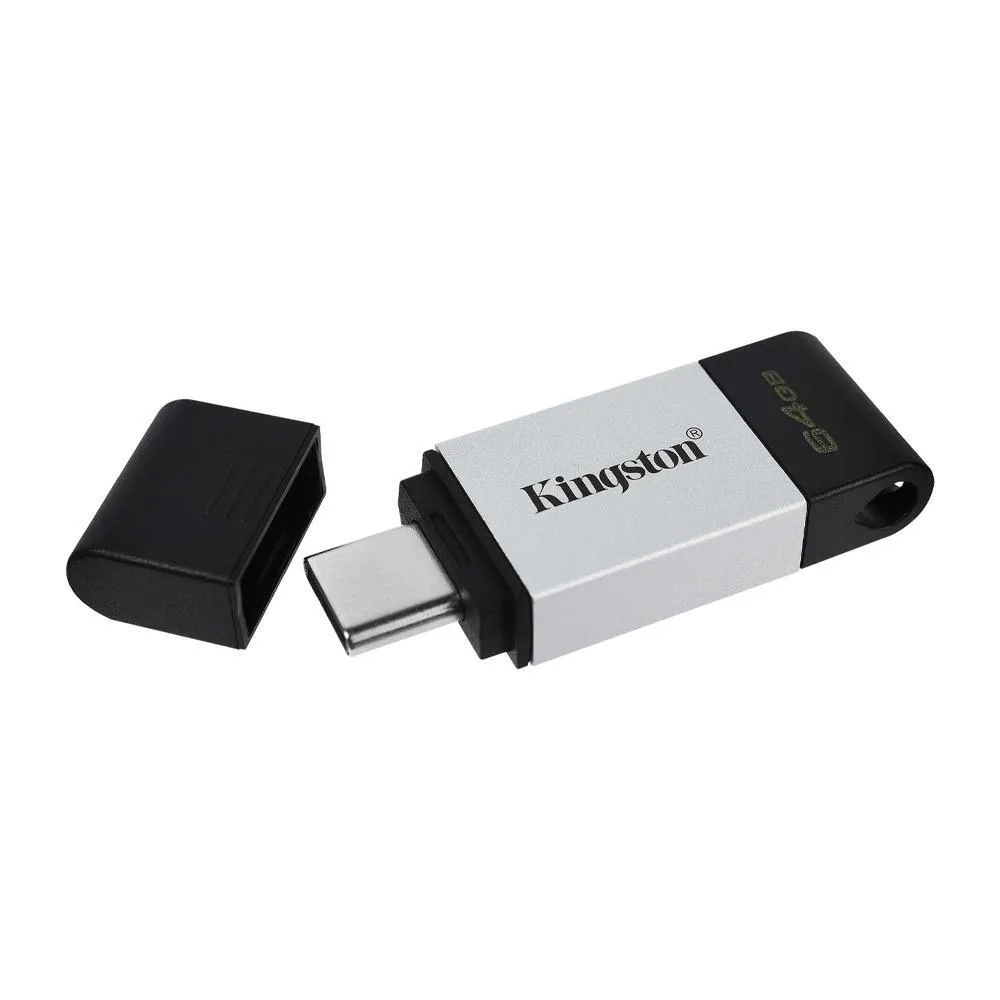 PENDRIVE KINGSTON DATATRAVELER 80 64GB USB-C 3.2 DT80/64GB