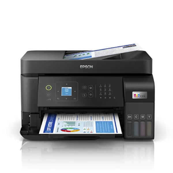 IMPRESORA MULTIFUNCIONAL EPSON L5590 ECOTANK IMP/ COP/ SCA/ FAX/ ADF/ USB/ WIFI/ RED/ 220V