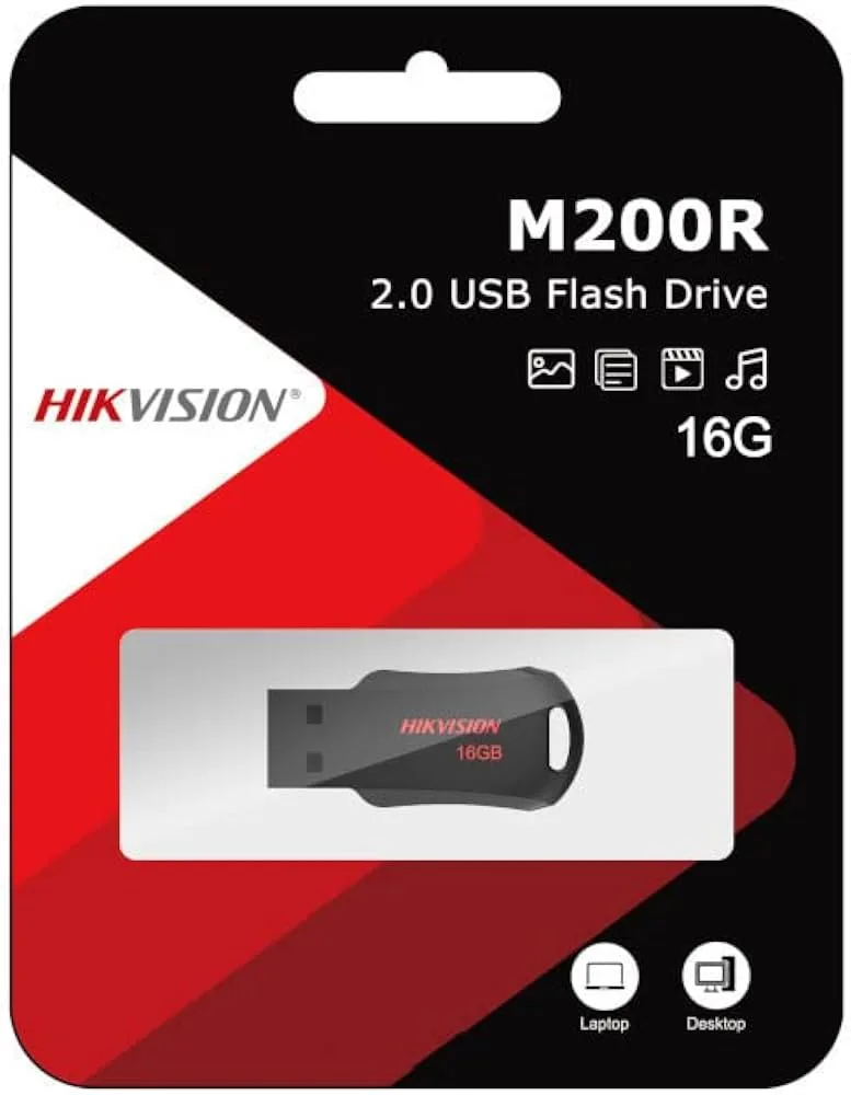 PENDRIVE HIKVISION 16GB HS-USB-M200R 16G USB2.0 FLASH
