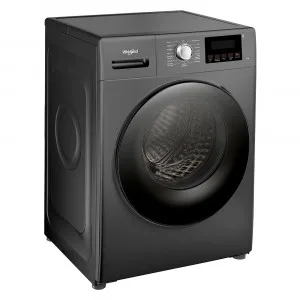 Lavarropas Whirlpool WNQ75AS 7,5 kg Inverter plateado 1200 rpm