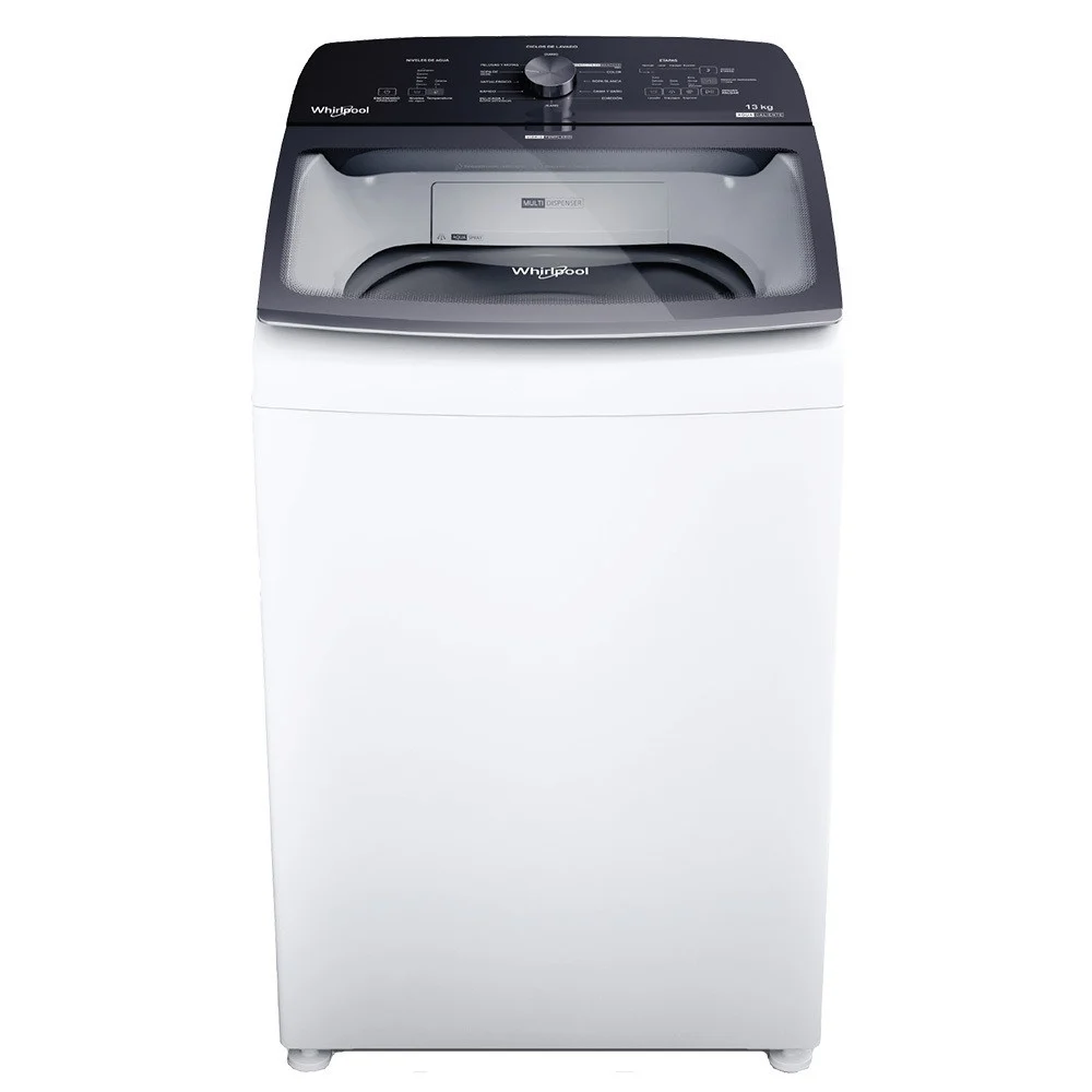 Lavarropas Whirlpool WWH13BB 13 kg carga superior blanco