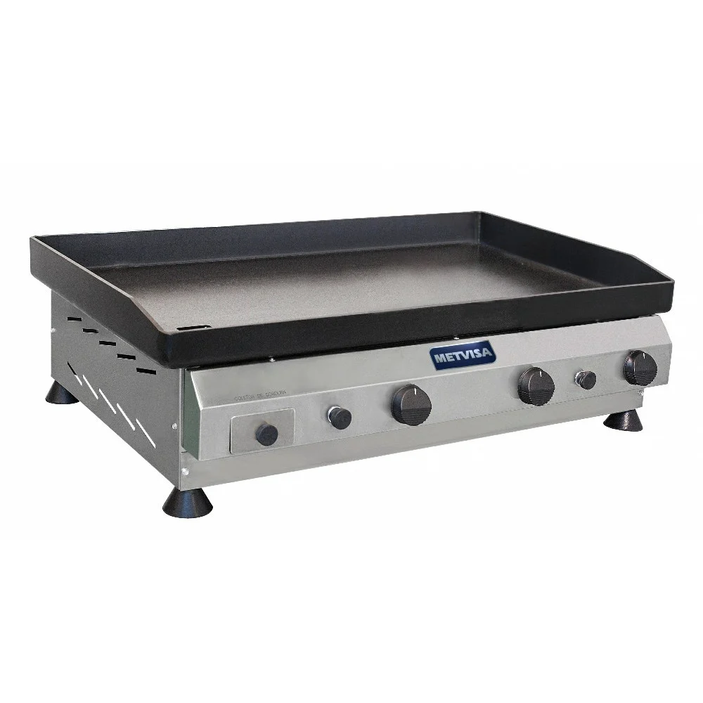Chapa de fritura a gas METVISA CFG.08 de 80 cm