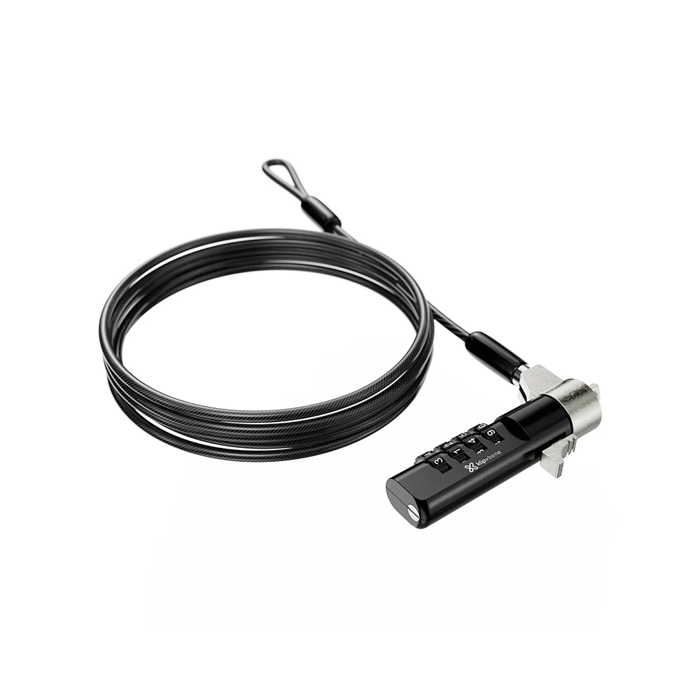 CABLE DE SEGURIDAD KLIP KSD-360 BOLT C COMBINACION 2M - Vista 2