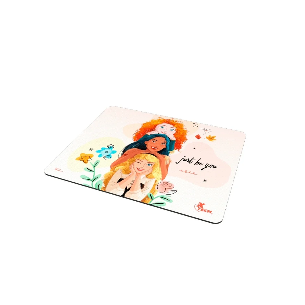 MOUSE PAD XTECH XTA-D100PS 22X18CM DISNEY PRINCESA - Vista 2
