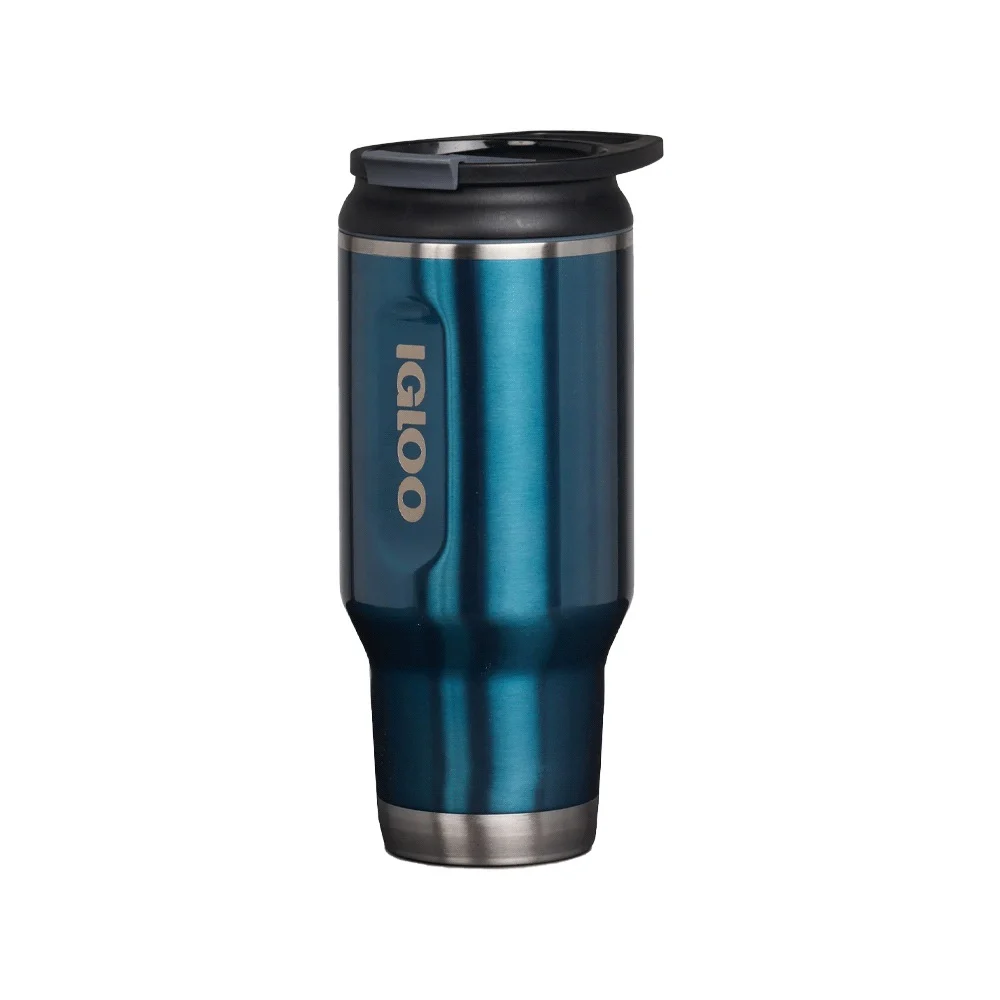 VASO TERMICO IGLOO 950ML AZUL MODERNO C/TAPA 71079 - Vista 2