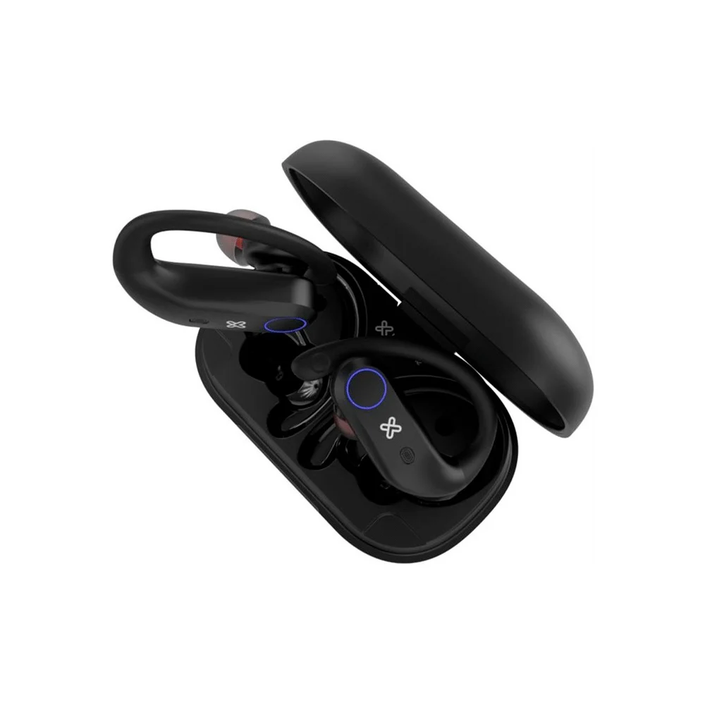AURICULAR CON MICROFONO KLIP KTE-500BK XTREMEBUDS BT/MIC/TWS/TOUCH/IPX7/NEGRO - Vista 2