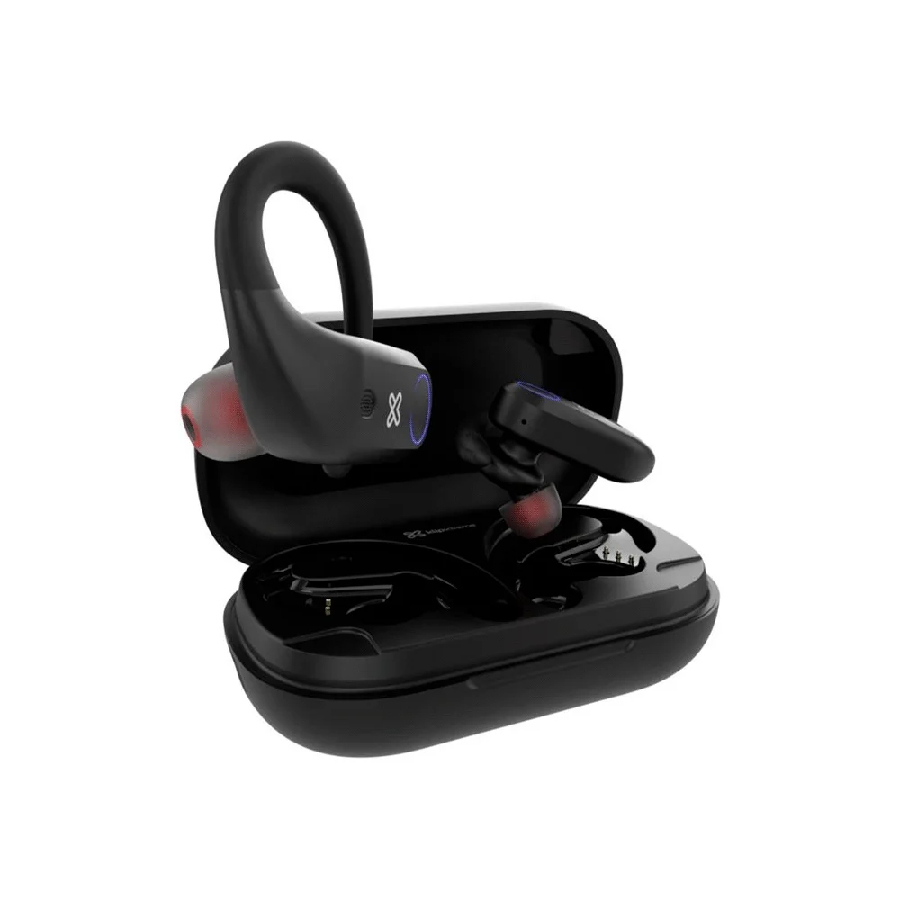 AURICULAR CON MICROFONO KLIP KTE-500BK XTREMEBUDS BT/MIC/TWS/TOUCH/IPX7/NEGRO - Vista 3