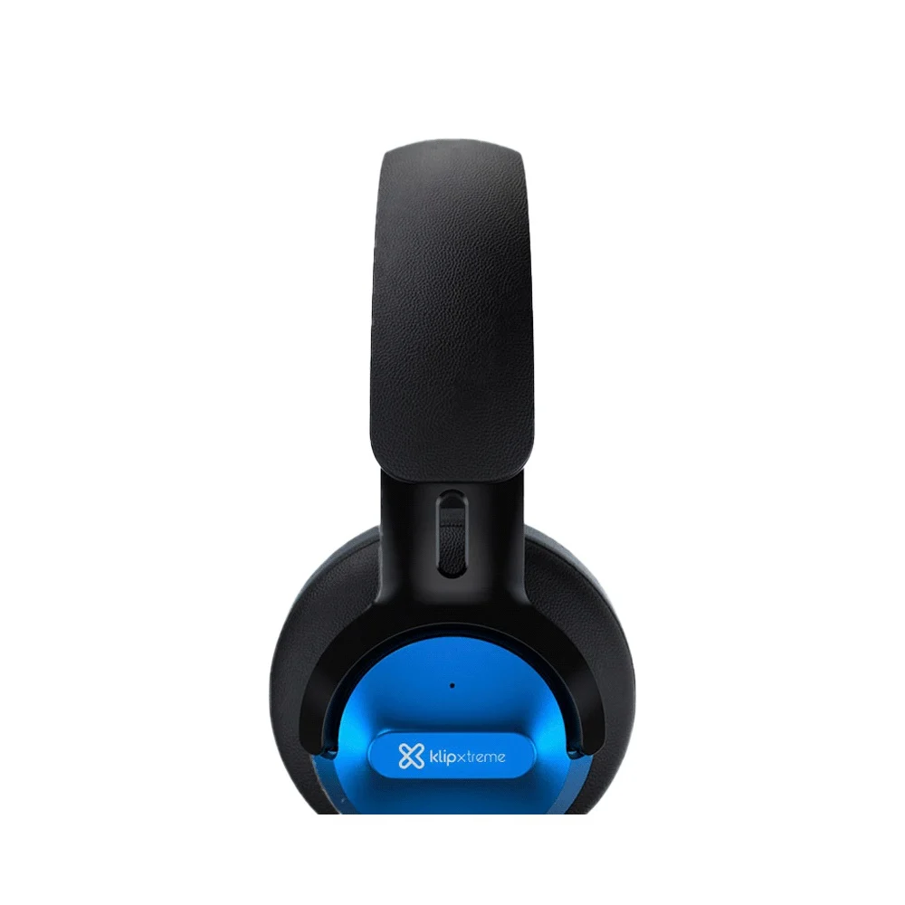 AURICULAR CON MICROFONO KLIP KNH-750BL HI-FI ANC/BLUETOOTH/3.5MM/AZUL - Vista 2