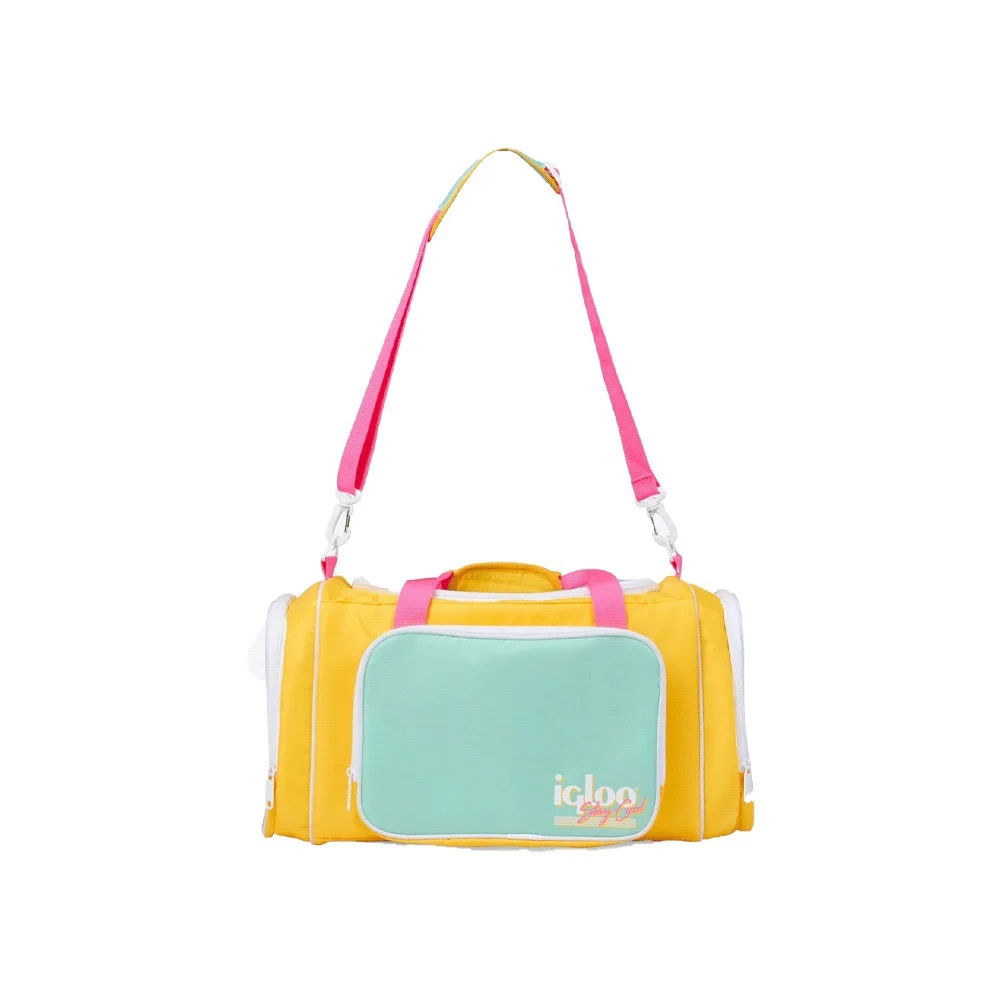 BOLSA TERMICA IGLOO 24 LATAS DUFFEL RETRO AMARILLO 60965 - Vista 4