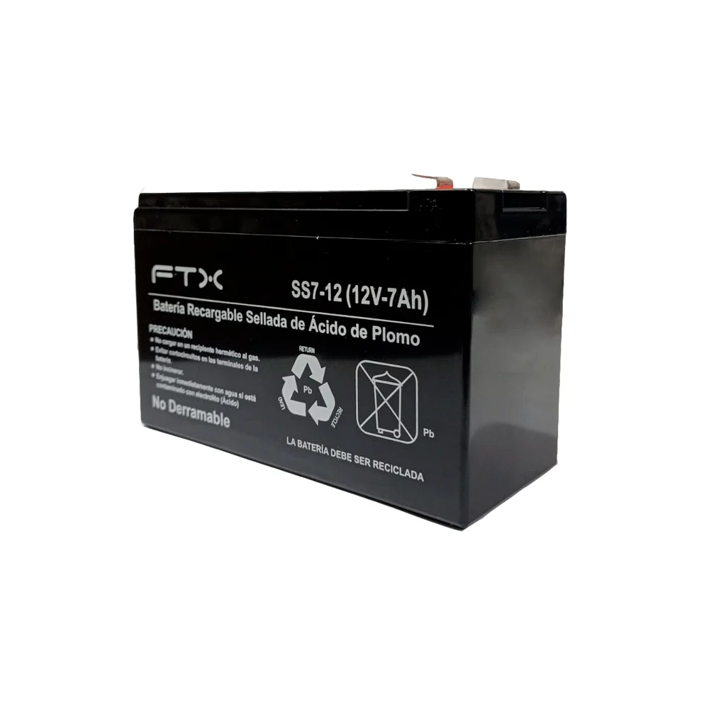 BATERIA RECARGABLE FTX 12V 7A SS7-12 - Vista 2
