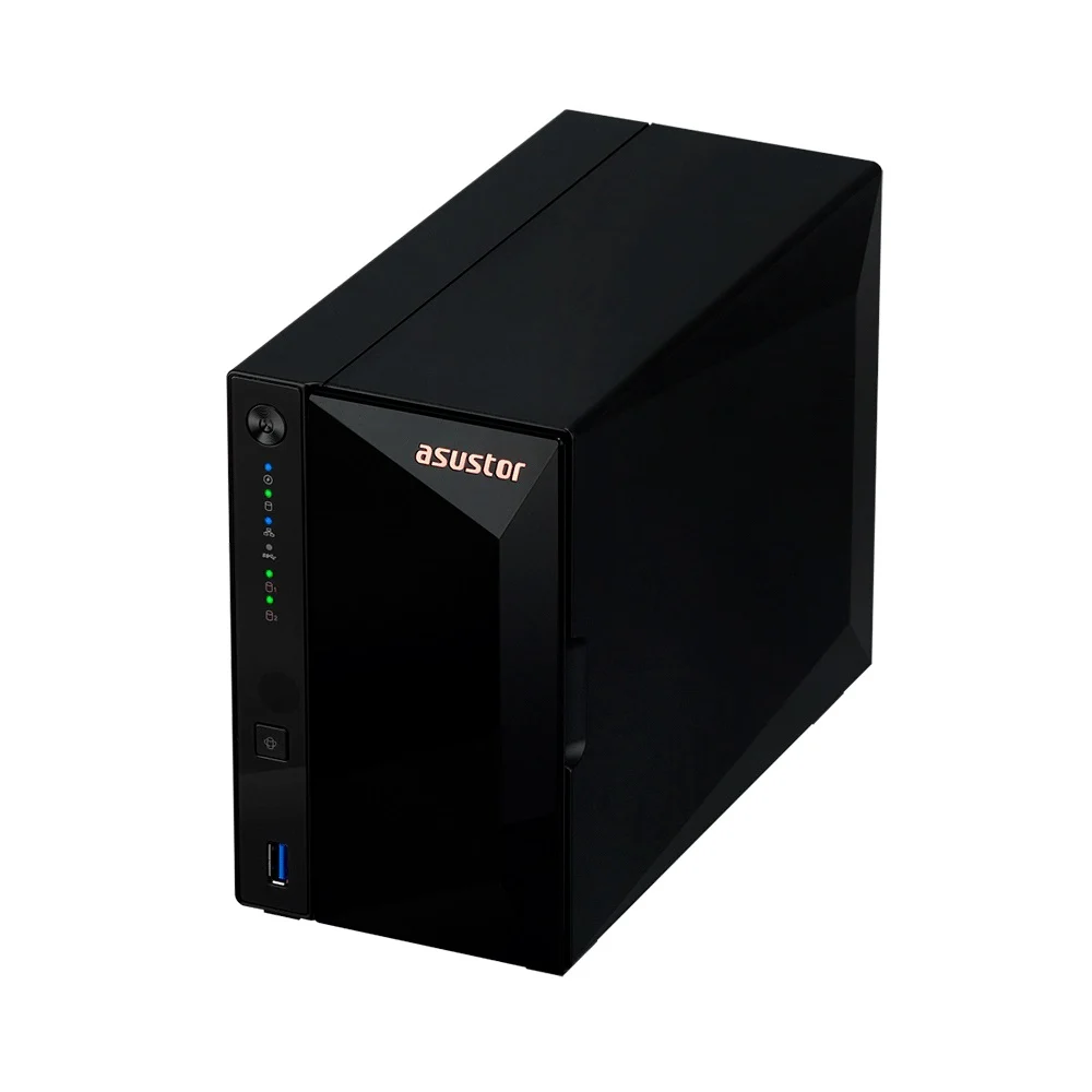 ALMACENAMIENTO NAS ASUSTOR AS3302T V2 QC 1.7/2BAY/2G/1-GBLAN/3 USB3.2 - Vista 4