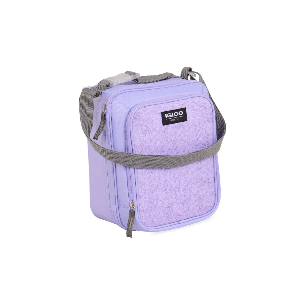 BOLSA TERMICA IGLOO 5 LATAS VERTICAL LUNCH 5 LILA 63136 - Vista 3