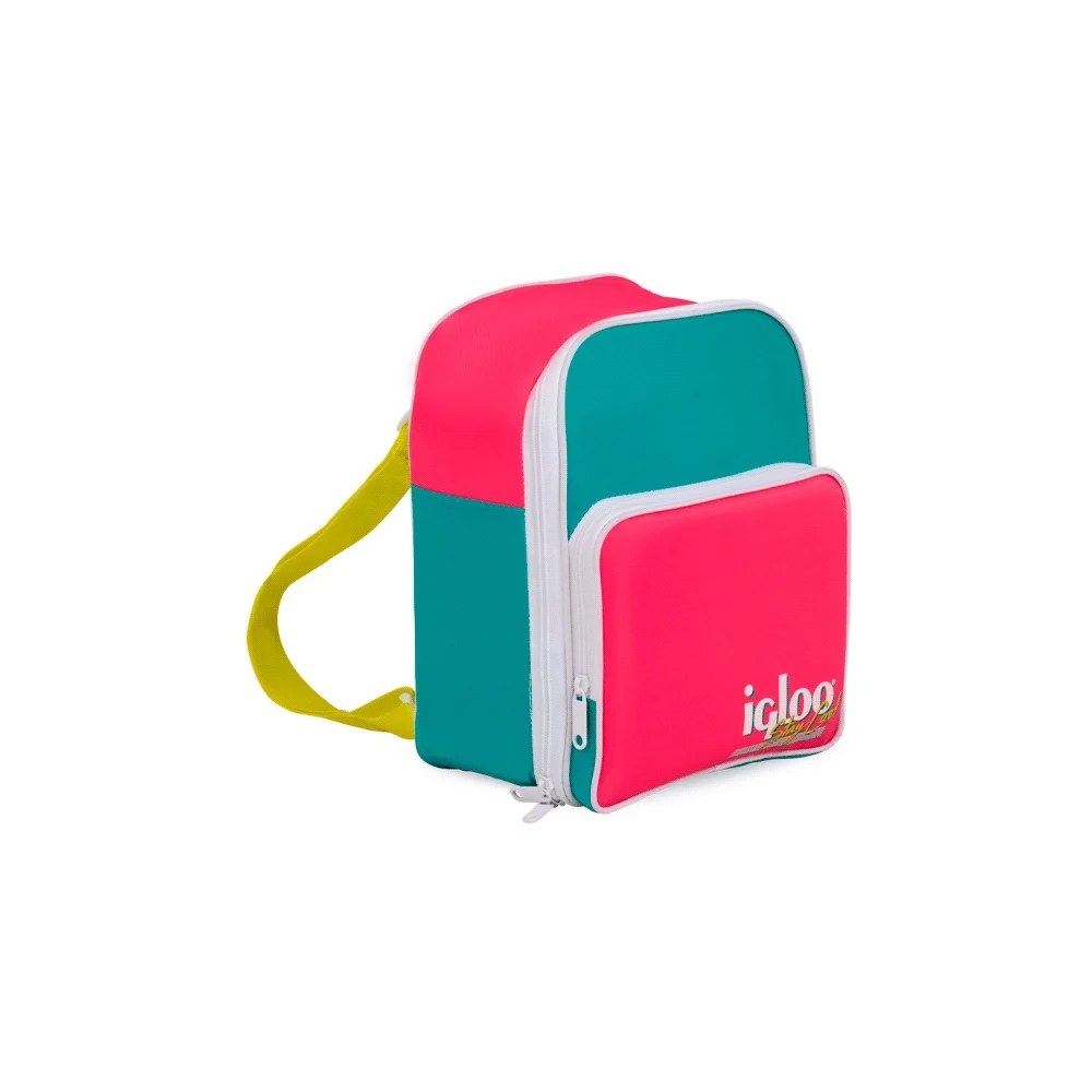 MOCHILA TERMICA IGLOO 12 LATAS RETRO JADE 63073 - Vista 2