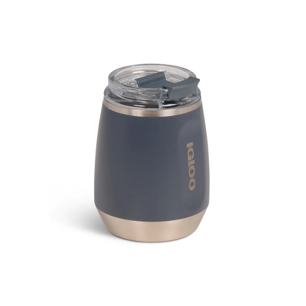 VASO TERMICO IGLOO 300ML P/VINO CARBONITE C/TAPA 71237 - Vista 2