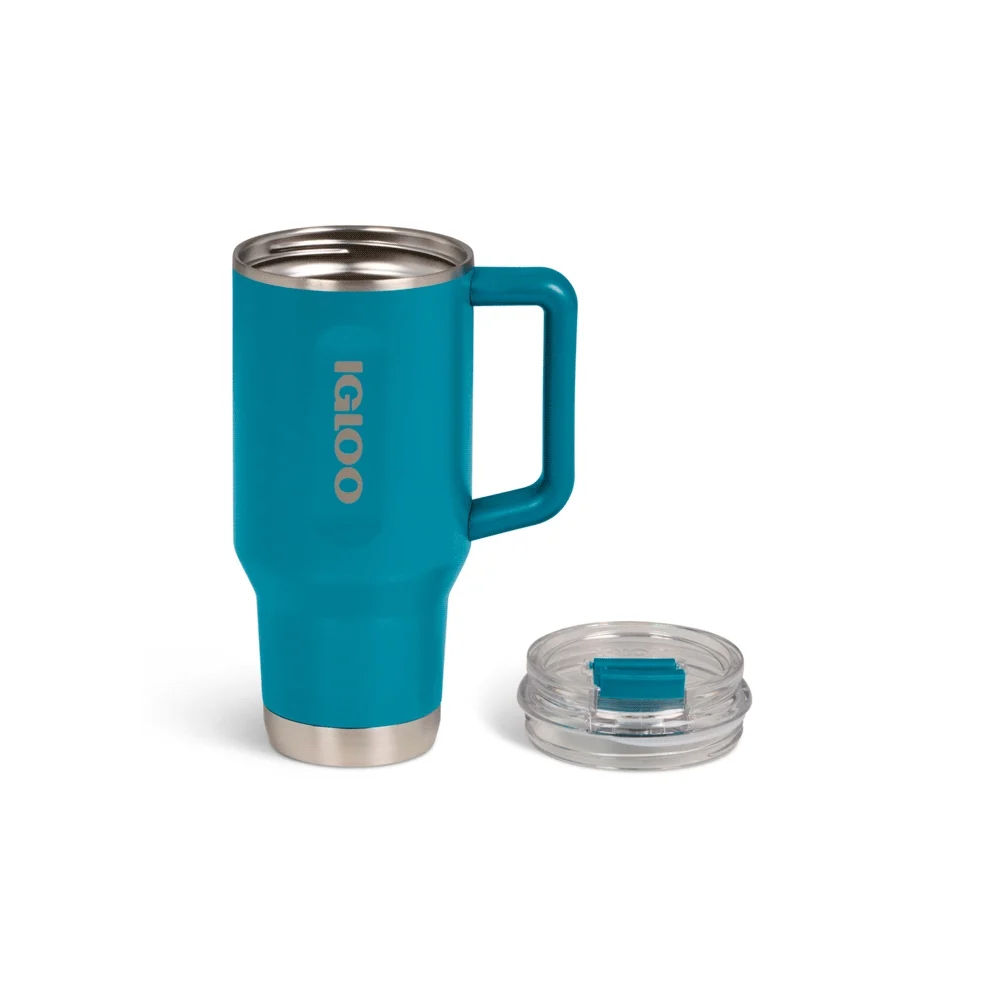 VASO TERMICO IGLOO 950ML  AZUL MODERNO  C/PAJITA 71223 - Vista 5