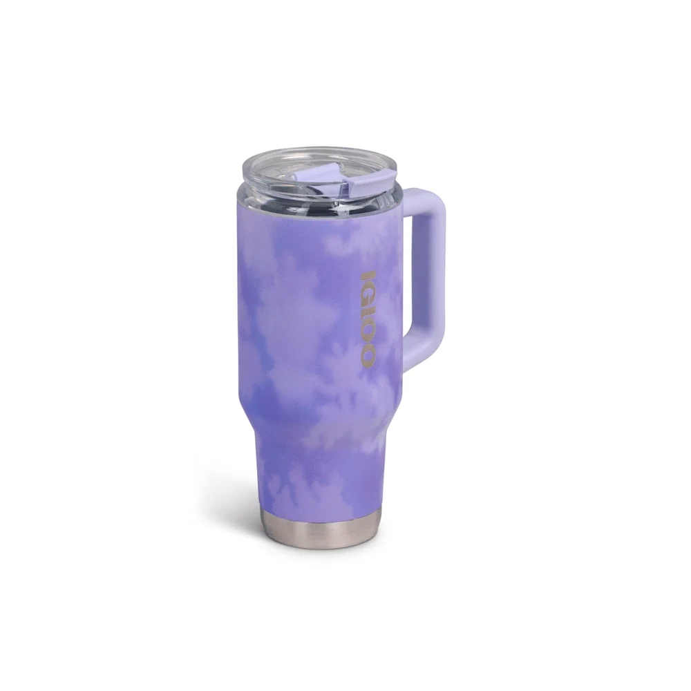 VASO TERMICO IGLOO 950ML ICE DYE LILA  C/PAJITA 71310 - Vista 3