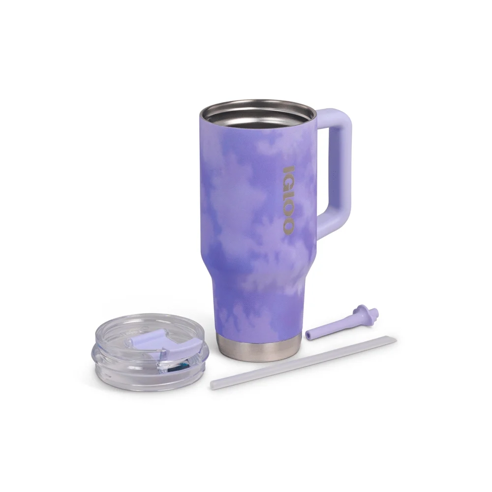 VASO TERMICO IGLOO 950ML ICE DYE LILA  C/PAJITA 71310 - Vista 4