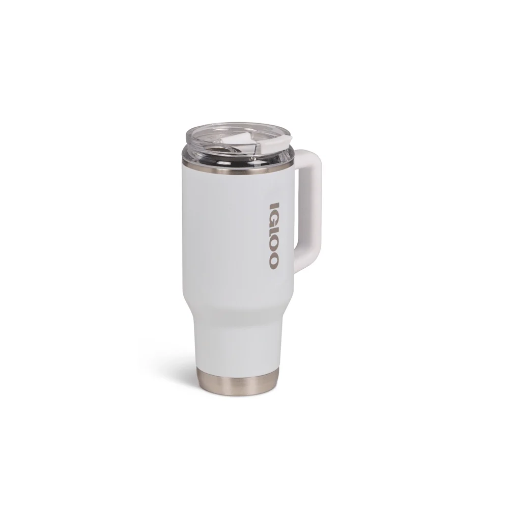 VASO TERMICO IGLOO 950ML  BLANCO C/PAJITA 71221 - Vista 2