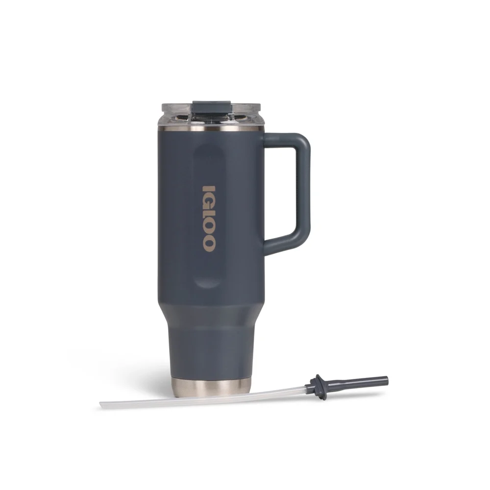 VASO TERMICO IGLOO 1.2 LITROS CARBONITE C/PAJITA 71227 - Vista 3