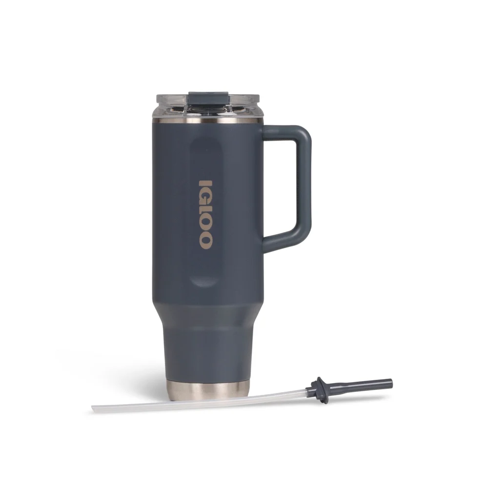 VASO TERMICO IGLOO 1.2 LITROS CARBONITE C/PAJITA 71227 - Vista 4