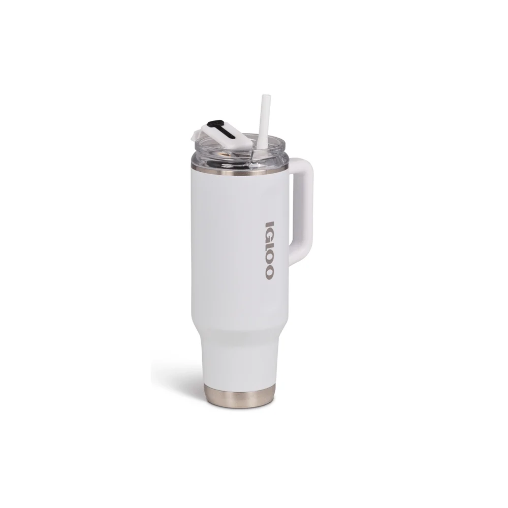 VASO TERMICO IGLOO 1.2 LITROS BLANCO C/PAJITA 71226 - Vista 2