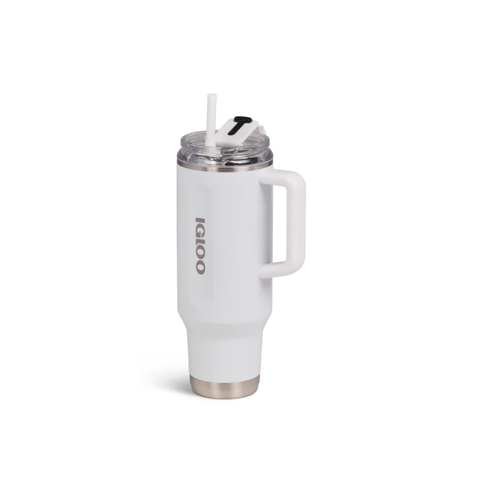 VASO TERMICO IGLOO 1.2 LITROS BLANCO C/PAJITA 71226 - Vista 3