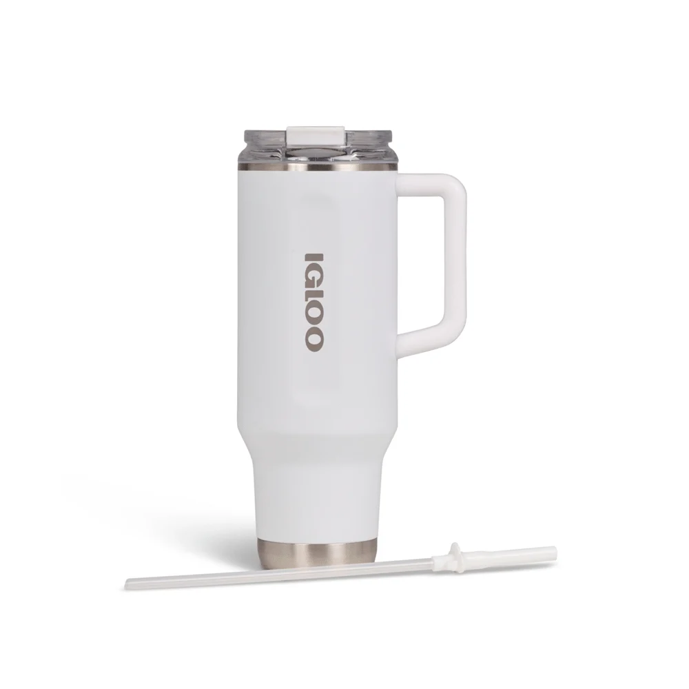 VASO TERMICO IGLOO 1.2 LITROS BLANCO C/PAJITA 71226 - Vista 4