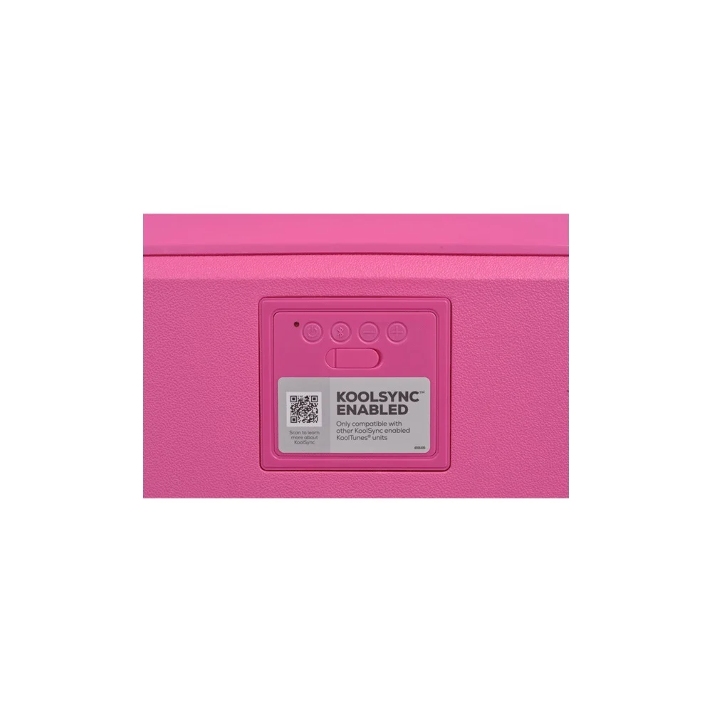 CONSERVADORA CON PARLANTE IGLOO 13L KOOLTUNES ROSA 27733 - Vista 5