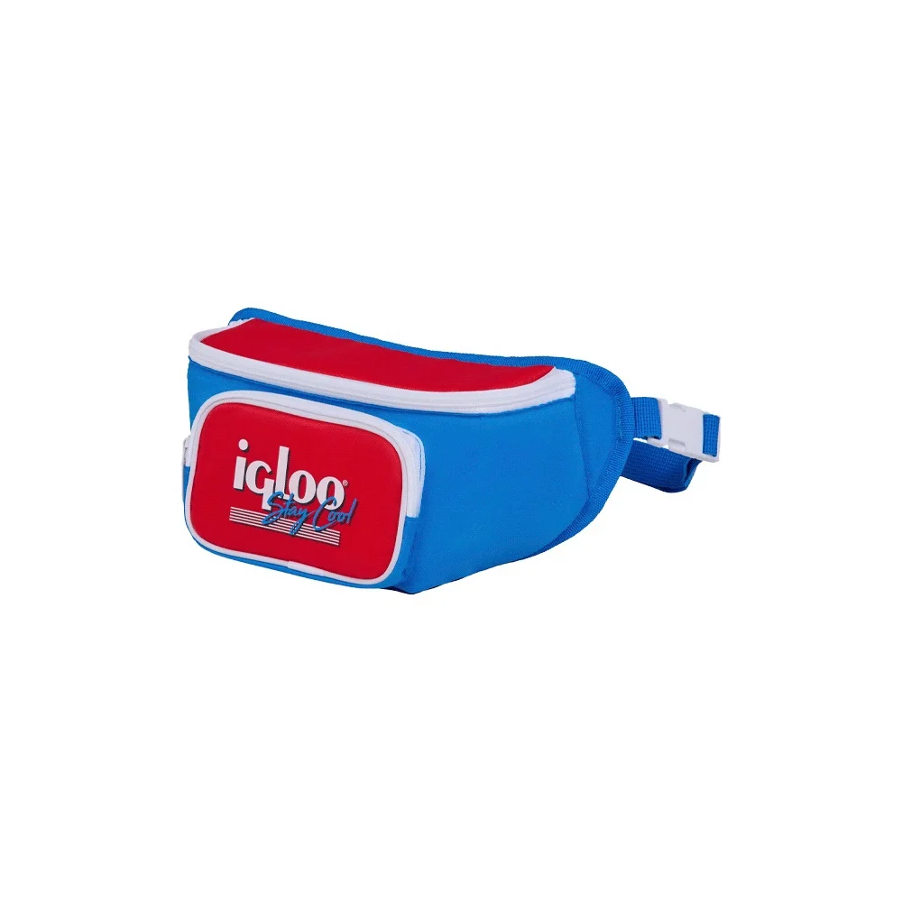 BOLSA TERMICA IGLOO 3 LATAS FUNNY PACK RETRO AZUL 63079 - Vista 2