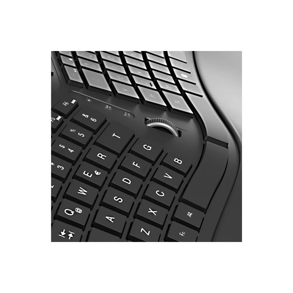 TECLADO WIRELES KLIP KBK-530S TRANSCEND ESP/ NEGRO - Vista 2
