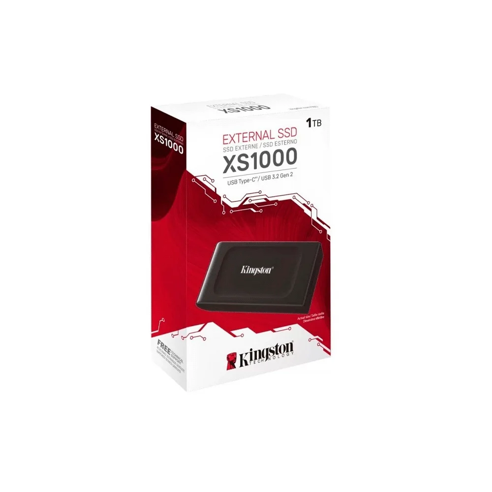 SSD EXTERNO  1TB KINGSTON SXS1000/1000G USB-C 3.2 - Vista 3