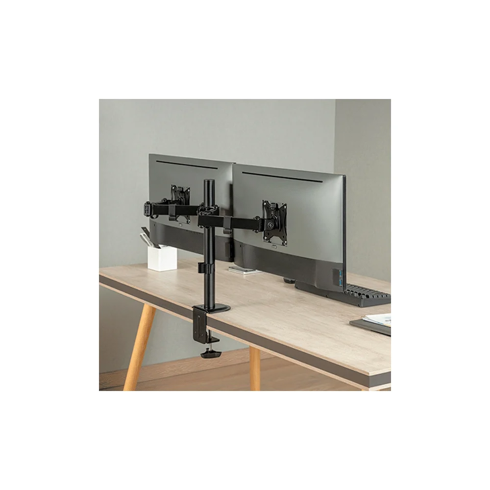 SOPORTE P/2MON FTX FTX66-C024 17" A 32" 9KG/ART/INC45°/GIR90°/ROT180° - Vista 2