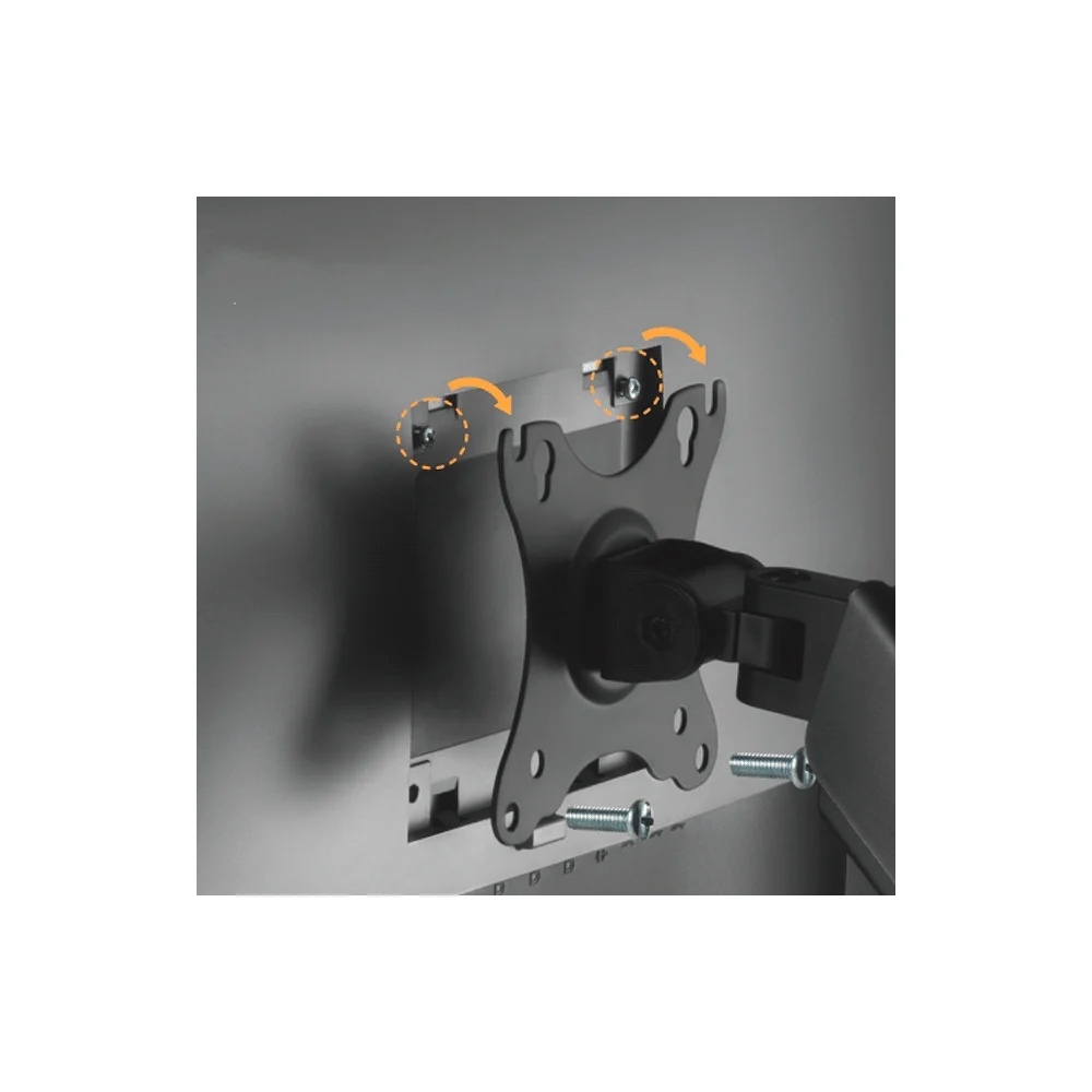 SOPORTE P/2MON FTX FTX46-C024E 17" A 32" 9KG/ART/INC/GIR/ROT180°/NEGRO - Vista 2