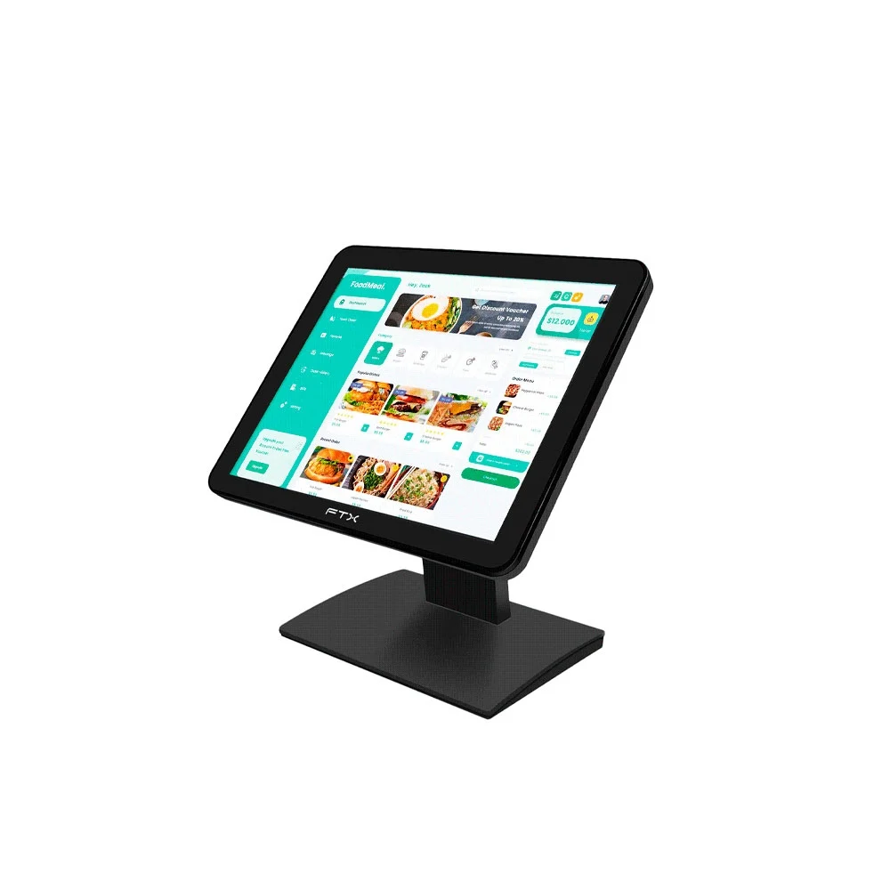 MONITOR TOUCH FTX 17" CAPACITIVE MT17V1 VGA/HDMI/USB/1JACK CON BISEL/5MS C/LAPIZ - Vista 2