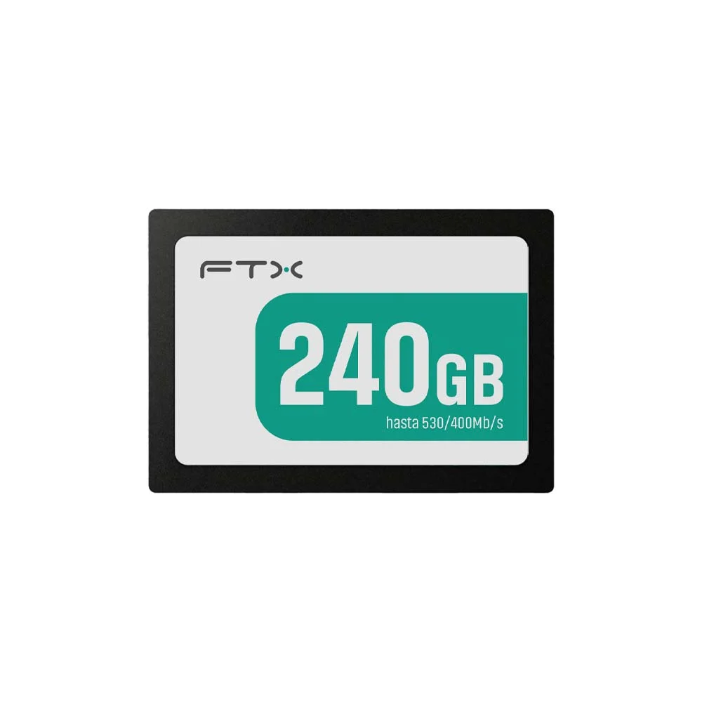 SSD FTX 2,5 pulgadas SATA III 240 GB 530/400 MB/s