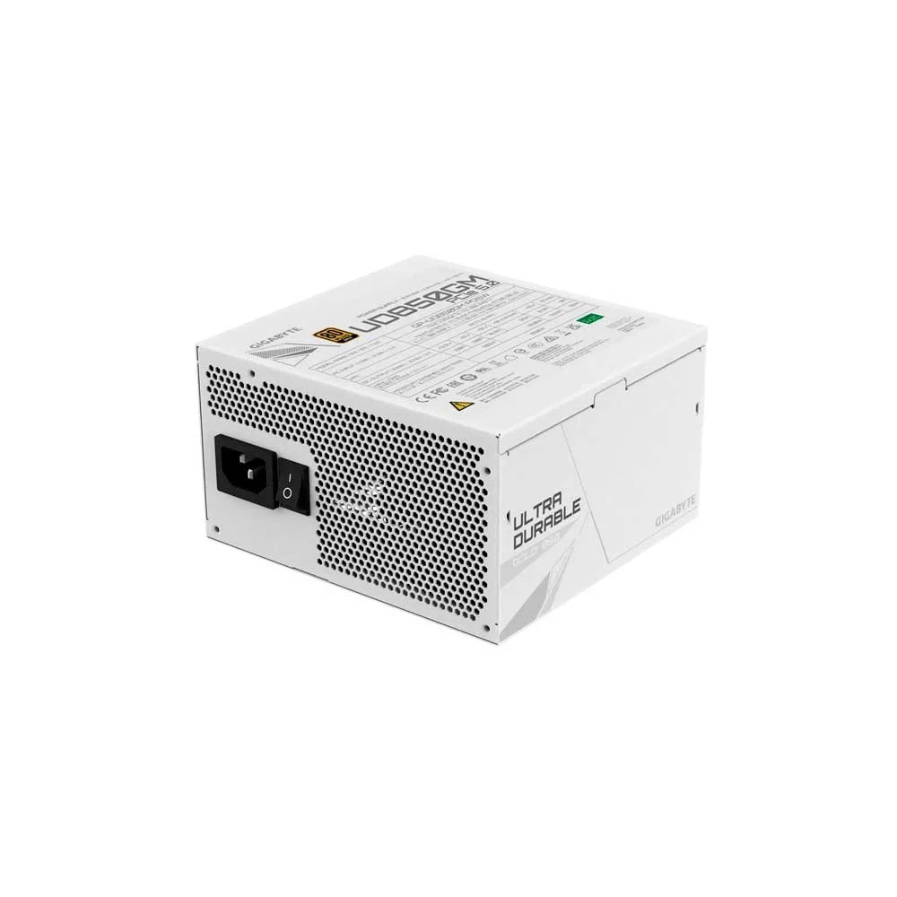 FUENTE GIGABYTE 850W 80PLUS GOLD FULL MODULAR BLANCO BIVOLT GP-UD850GM PG5W - Vista 3