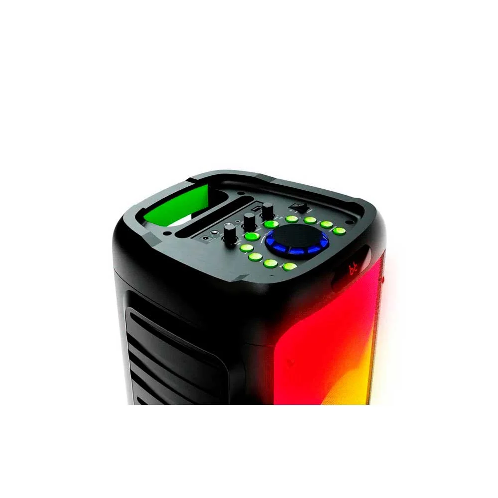 PARLANTE KLIP BOOMFIRE X 1500W KLS-652 BT/AUX/SD/USB/FM/TWS/LED/BAT/NEGRO - Vista 2
