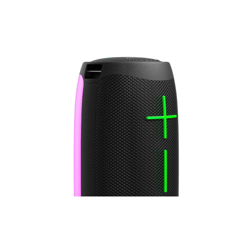 PARLANTE KLIP ZOUNDFIRE PRO 16W KBS-350BK BT/BAT/IPX6/TWS/AUX/LED/NEGRO - Vista 5